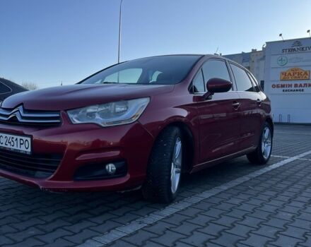 Красный Ситроен С4, объемом двигателя 1.6 л и пробегом 170 тыс. км за 6500 $, фото 1 на Automoto.ua