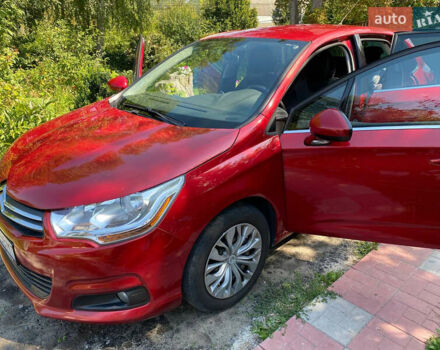 Красный Ситроен С4, объемом двигателя 1.55 л и пробегом 180 тыс. км за 7500 $, фото 3 на Automoto.ua
