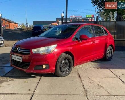 Красный Ситроен С4, объемом двигателя 1.6 л и пробегом 184 тыс. км за 6090 $, фото 2 на Automoto.ua