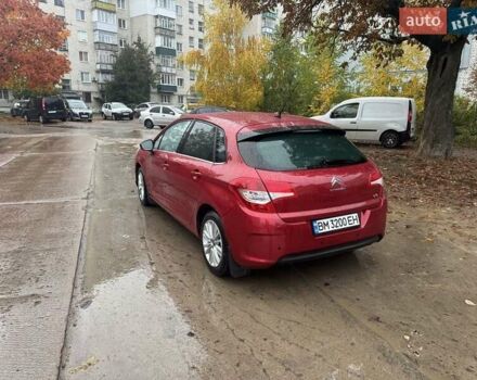 Красный Ситроен С4, объемом двигателя 1.6 л и пробегом 156 тыс. км за 7599 $, фото 1 на Automoto.ua