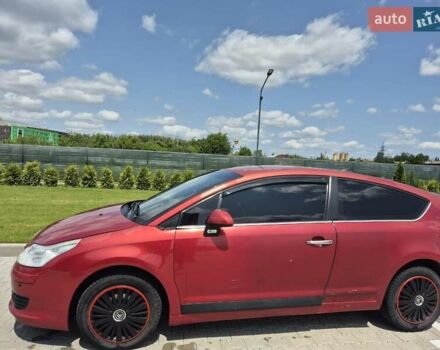Красный Ситроен С4, объемом двигателя 1.56 л и пробегом 240 тыс. км за 4300 $, фото 1 на Automoto.ua