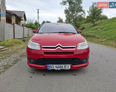Красный Ситроен С4, объемом двигателя 1.6 л и пробегом 230 тыс. км за 2999 $, фото 1 на Automoto.ua
