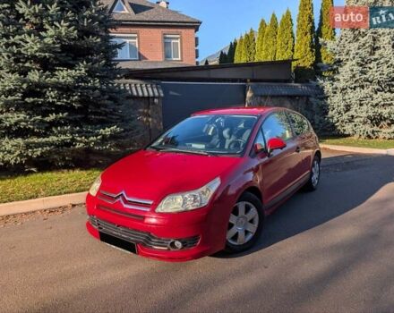 Красный Ситроен С4, объемом двигателя 1.59 л и пробегом 270 тыс. км за 5200 $, фото 1 на Automoto.ua