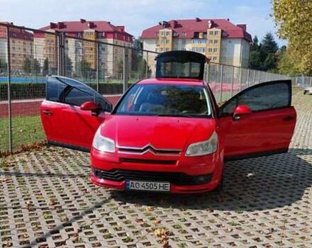 Красный Ситроен С4, объемом двигателя 1.59 л и пробегом 245 тыс. км за 5200 $, фото 4 на Automoto.ua