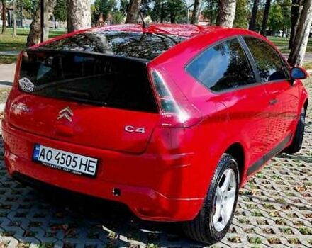 Красный Ситроен С4, объемом двигателя 1.59 л и пробегом 245 тыс. км за 5200 $, фото 2 на Automoto.ua