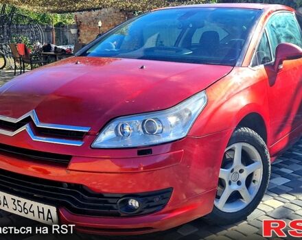 Красный Ситроен С4, объемом двигателя 2 л и пробегом 220 тыс. км за 4000 $, фото 1 на Automoto.ua