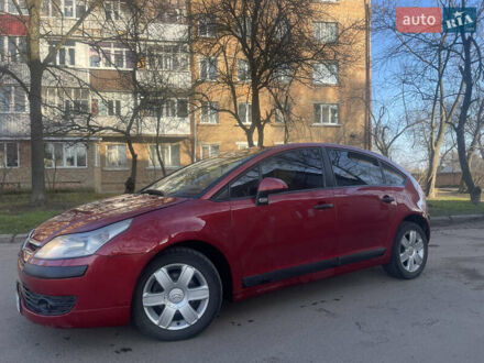Червоний Сітроен С4, об'ємом двигуна 1.59 л та пробігом 158 тис. км за 4750 $, фото 1 на Automoto.ua