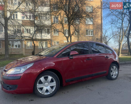 Червоний Сітроен С4, об'ємом двигуна 1.59 л та пробігом 158 тис. км за 4750 $, фото 1 на Automoto.ua