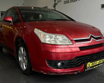 Красный Ситроен С4, объемом двигателя 1.6 л и пробегом 190 тыс. км за 3650 $, фото 1 на Automoto.ua