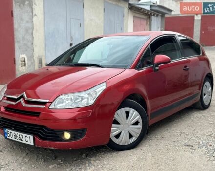 Красный Ситроен С4, объемом двигателя 1.59 л и пробегом 250 тыс. км за 2599 $, фото 1 на Automoto.ua