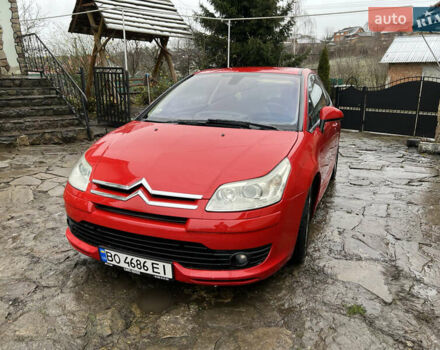 Красный Ситроен С4, объемом двигателя 1.56 л и пробегом 230 тыс. км за 2999 $, фото 1 на Automoto.ua
