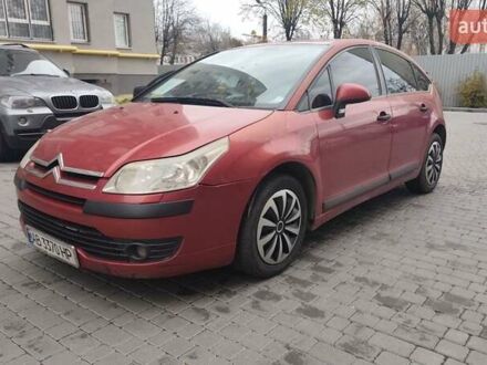 Червоний Сітроен С4, об'ємом двигуна 1.59 л та пробігом 190 тис. км за 3900 $, фото 1 на Automoto.ua