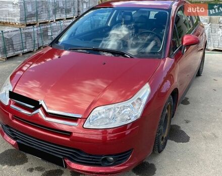 Красный Ситроен С4, объемом двигателя 1.6 л и пробегом 219 тыс. км за 3500 $, фото 1 на Automoto.ua