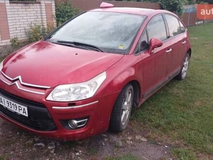 Ситроен С4 2009 в Ильинцах на Automoto.ua Красный Ситроен С4, объемом двигателя 1.6 л и пробегом 150 тыс. км за 5500 $, фото 1 на Automoto.ua