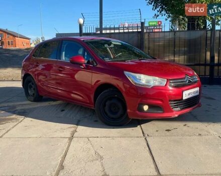 Красный Ситроен С4, объемом двигателя 1.6 л и пробегом 184 тыс. км за 6490 $, фото 1 на Automoto.ua