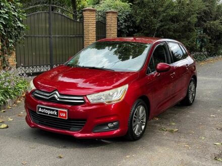 Сітроен С4 2011 у Києві на Automoto.ua Червоний Сітроен С4, об'ємом двигуна 1.6 л та пробігом 351 тис. км за 6490 $, фото 1 на Automoto.ua