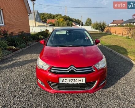 Красный Ситроен С4, объемом двигателя 1.6 л и пробегом 174 тыс. км за 6200 $, фото 1 на Automoto.ua