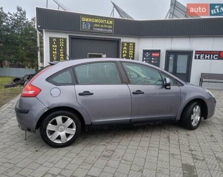 Серый Ситроен С4, объемом двигателя 1.59 л и пробегом 194 тыс. км за 3500 $, фото 5 на Automoto.ua