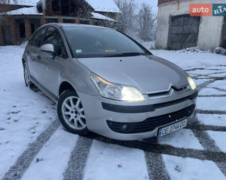 Серый Ситроен С4, объемом двигателя 1.6 л и пробегом 175 тыс. км за 3600 $, фото 1 на Automoto.ua
