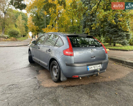 Серый Ситроен С4, объемом двигателя 1.59 л и пробегом 212 тыс. км за 3400 $, фото 1 на Automoto.ua