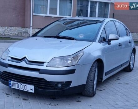 Серый Ситроен С4, объемом двигателя 1.6 л и пробегом 186 тыс. км за 4000 $, фото 1 на Automoto.ua