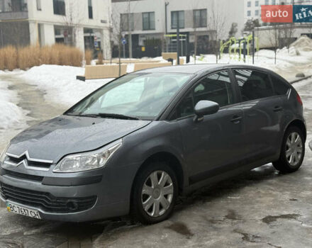 Серый Ситроен С4, объемом двигателя 1.6 л и пробегом 154 тыс. км за 3400 $, фото 1 на Automoto.ua
