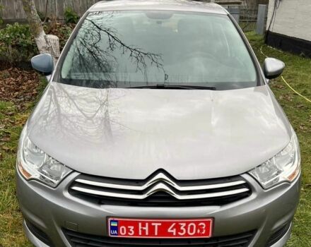 Серый Ситроен С4, объемом двигателя 1.2 л и пробегом 128 тыс. км за 8500 $, фото 1 на Automoto.ua