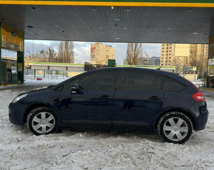 Синий Ситроен С4, объемом двигателя 1.6 л и пробегом 129 тыс. км за 4000 $, фото 4 на Automoto.ua