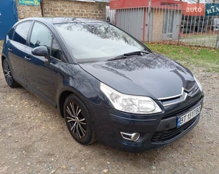 Синий Ситроен С4, объемом двигателя 1.59 л и пробегом 132 тыс. км за 4500 $, фото 4 на Automoto.ua