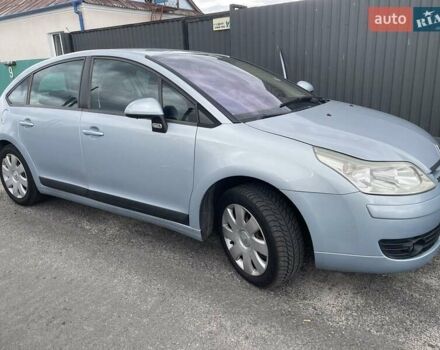 Синий Ситроен С4, объемом двигателя 1.4 л и пробегом 200 тыс. км за 4500 $, фото 6 на Automoto.ua