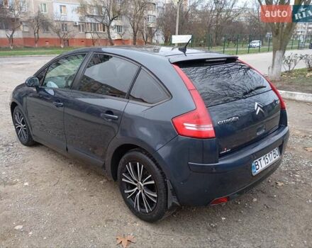 Синий Ситроен С4, объемом двигателя 1.59 л и пробегом 132 тыс. км за 4500 $, фото 2 на Automoto.ua