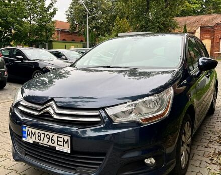 Синий Ситроен С4, объемом двигателя 1.6 л и пробегом 82 тыс. км за 6700 $, фото 2 на Automoto.ua