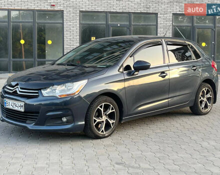 Синий Ситроен С4, объемом двигателя 1.6 л и пробегом 211 тыс. км за 6500 $, фото 2 на Automoto.ua