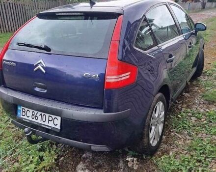 Синий Ситроен С4, объемом двигателя 1.6 л и пробегом 250 тыс. км за 4000 $, фото 1 на Automoto.ua