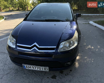 Синий Ситроен С4, объемом двигателя 1.56 л и пробегом 255 тыс. км за 4600 $, фото 1 на Automoto.ua