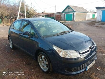 Ситроен С4 2007 в Донецке на Automoto.ua Синий Ситроен С4, объемом двигателя 0.16 л и пробегом 200 тыс. км за 5799 $, фото 1 на Automoto.ua
