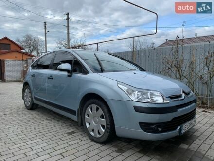 Синій Сітроен С4, об'ємом двигуна 1.59 л та пробігом 216 тис. км за 4100 $, фото 1 на Automoto.ua