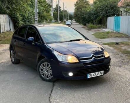 Синий Ситроен С4, объемом двигателя 1.6 л и пробегом 180 тыс. км за 2499 $, фото 1 на Automoto.ua