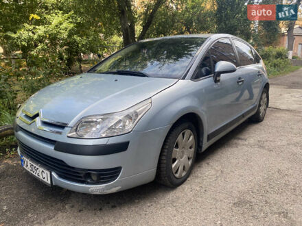 Синий Ситроен С4, объемом двигателя 1.59 л и пробегом 181 тыс. км за 4700 $, фото 1 на Automoto.ua