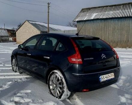 Синий Ситроен С4, объемом двигателя 1.6 л и пробегом 236 тыс. км за 4000 $, фото 1 на Automoto.ua