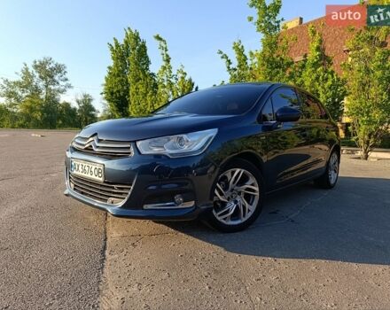 Синий Ситроен С4, объемом двигателя 1.6 л и пробегом 175 тыс. км за 8888 $, фото 1 на Automoto.ua