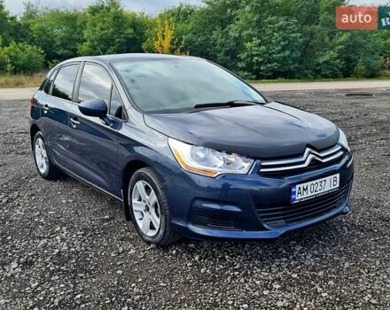 Синий Ситроен С4, объемом двигателя 1.6 л и пробегом 116 тыс. км за 7800 $, фото 1 на Automoto.ua