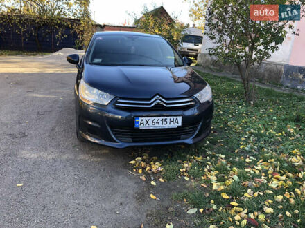 Синий Ситроен С4, объемом двигателя 1.6 л и пробегом 222 тыс. км за 6500 $, фото 1 на Automoto.ua