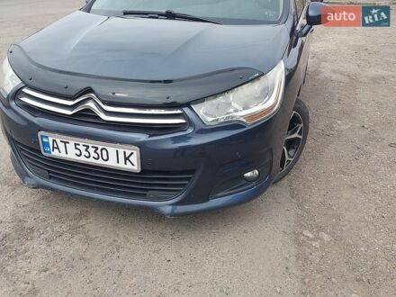 Синий Ситроен С4, объемом двигателя 1.6 л и пробегом 220 тыс. км за 6800 $, фото 1 на Automoto.ua