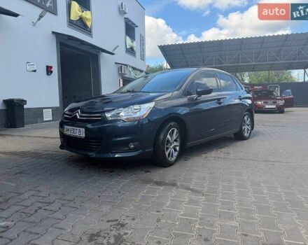 Синий Ситроен С4, объемом двигателя 1.56 л и пробегом 291 тыс. км за 6500 $, фото 1 на Automoto.ua