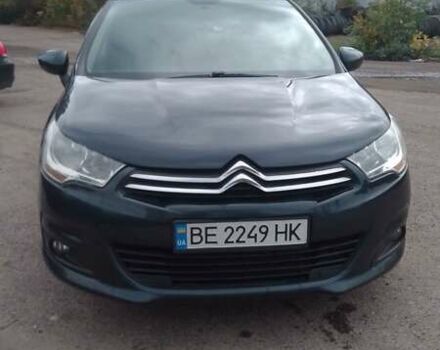 Синий Ситроен С4, объемом двигателя 1.56 л и пробегом 195 тыс. км за 6500 $, фото 1 на Automoto.ua