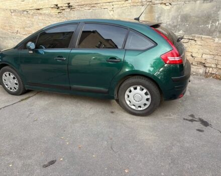 Зеленый Ситроен С4, объемом двигателя 1.4 л и пробегом 142 тыс. км за 3800 $, фото 2 на Automoto.ua