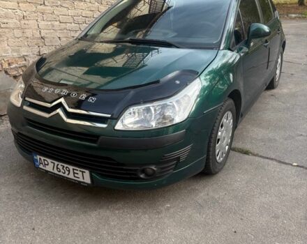 Зеленый Ситроен С4, объемом двигателя 1.4 л и пробегом 142 тыс. км за 3800 $, фото 1 на Automoto.ua