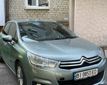 Зеленый Ситроен С4, объемом двигателя 1.6 л и пробегом 251 тыс. км за 6500 $, фото 1 на Automoto.ua