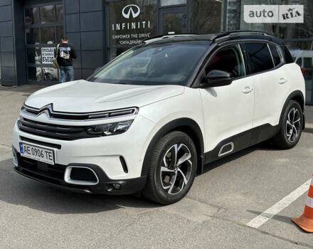 Білий Сітроен C5 Aircross, об'ємом двигуна 1.5 л та пробігом 43 тис. км за 23100 $, фото 1 на Automoto.ua